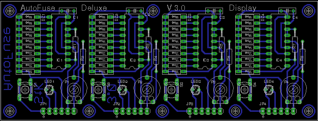 Anzeigeplatine AutoFuse Deluxe