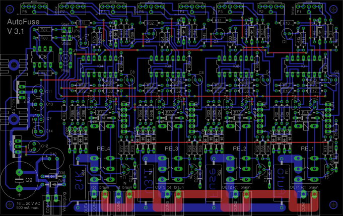 Basisplatine AutoFuse Deluxe